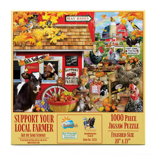 Support Your Local Farmer Puzzle