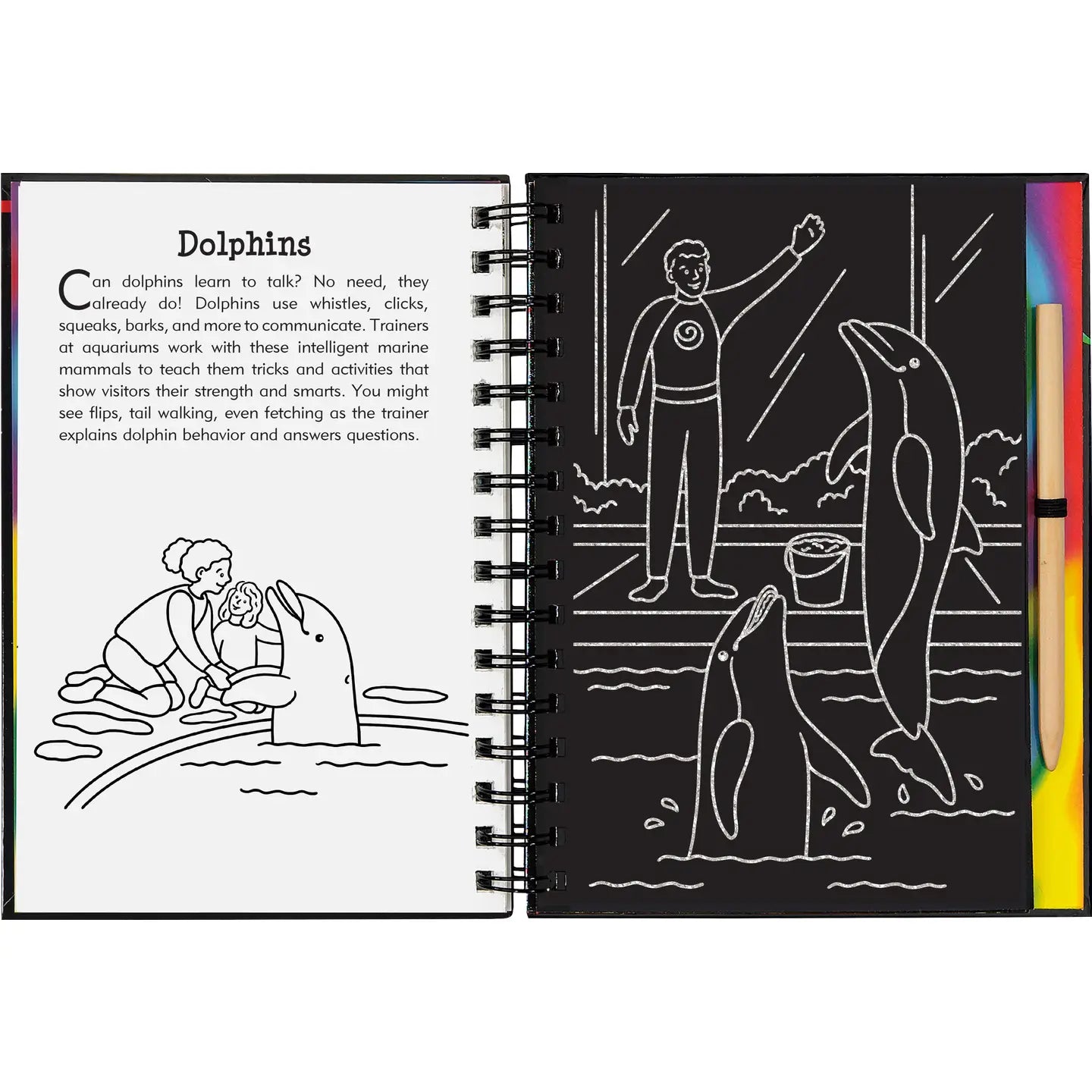 At the Aquarium Scratch & Sketch