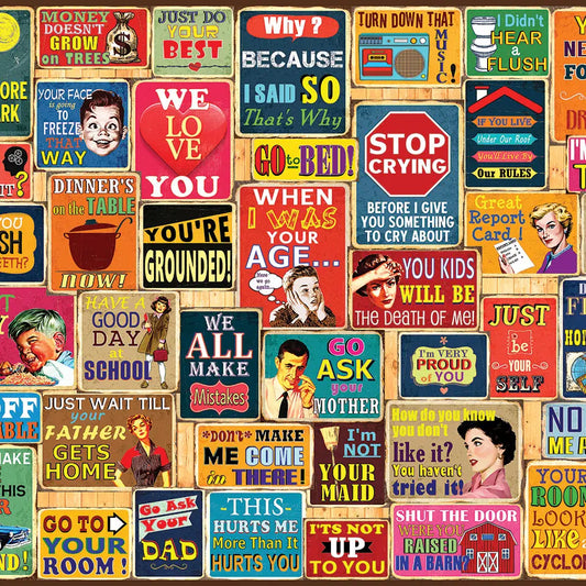 Things Parents Say Puzzle