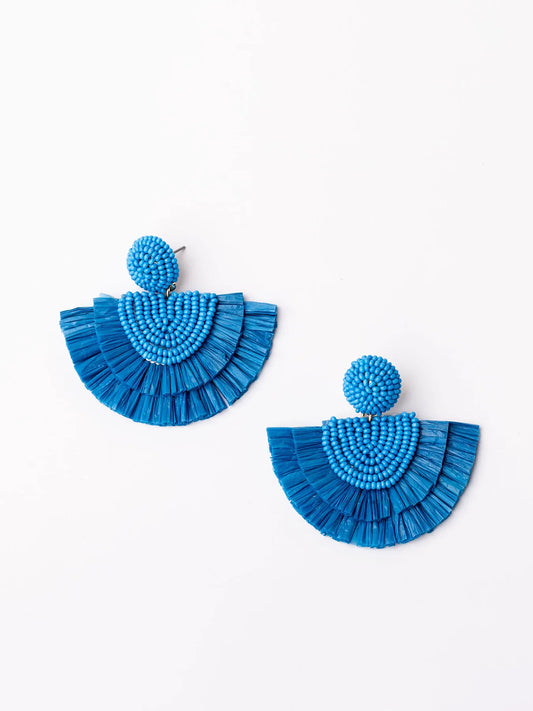 Corolla Blue Earrings