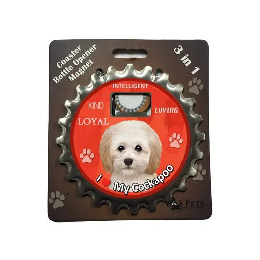 Cockapoo | 3 in 1 Magnetic Coaster