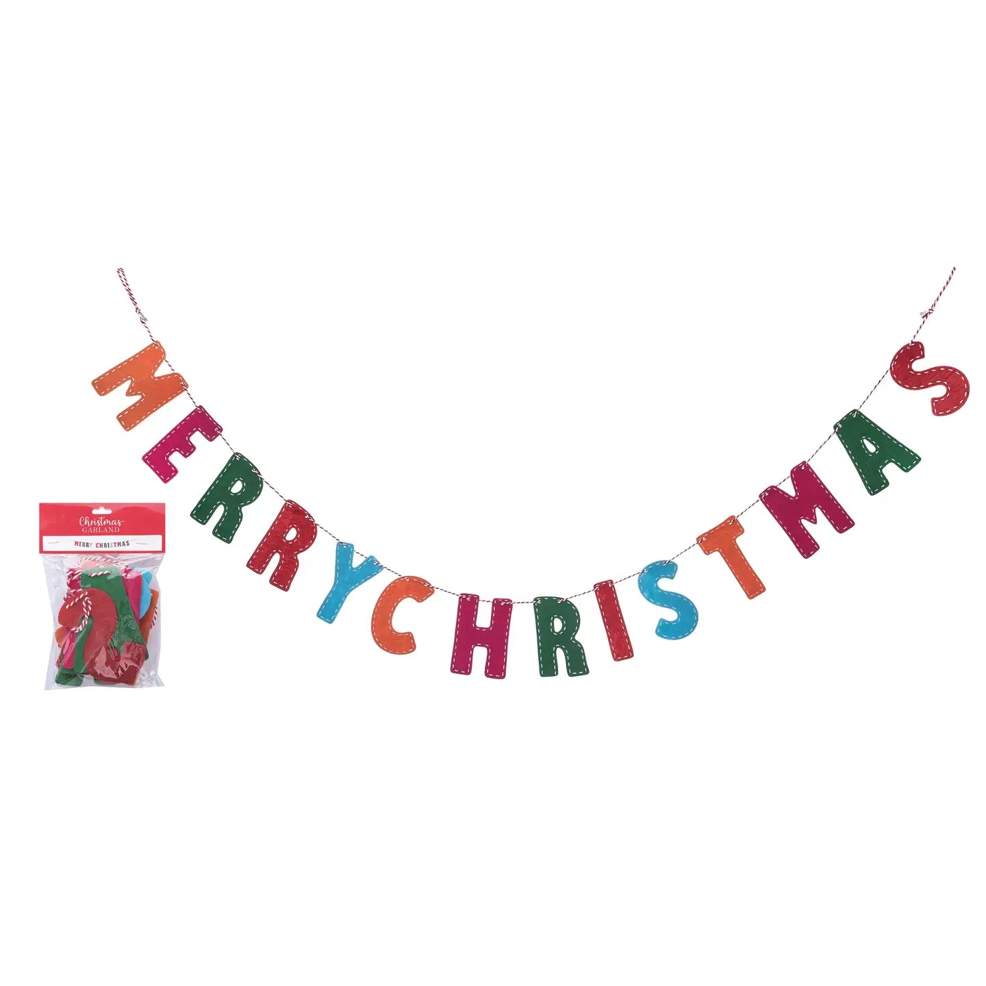 Bright Merry Christmas Banner