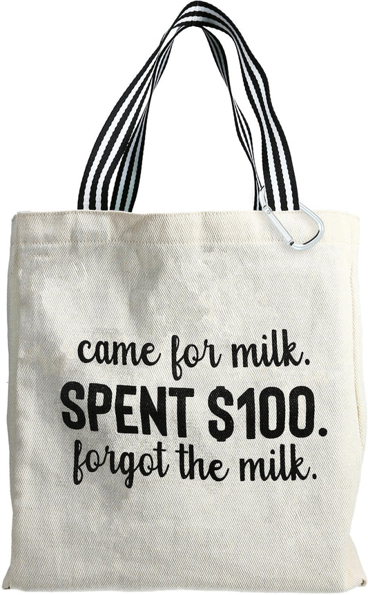 Came for Milk Twill Bag