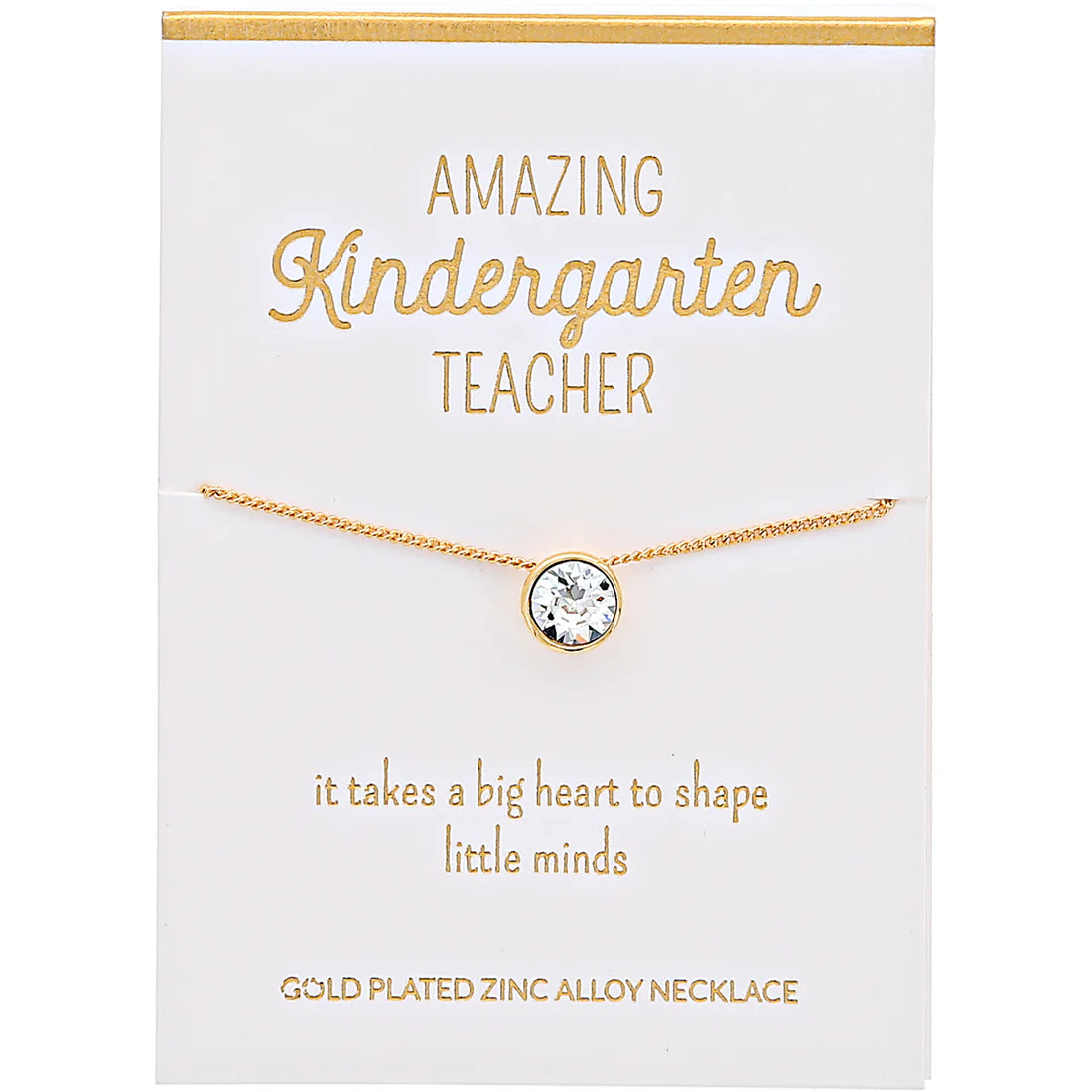 Kindergarten Teacher Necklace