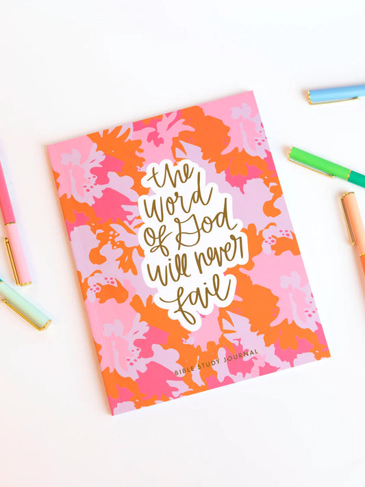 Will Never Fail Bible Study Journal