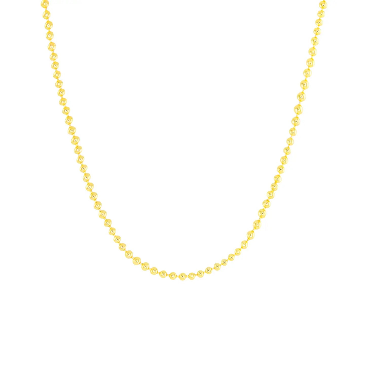 Add A Charm Beaded Necklace | Gold