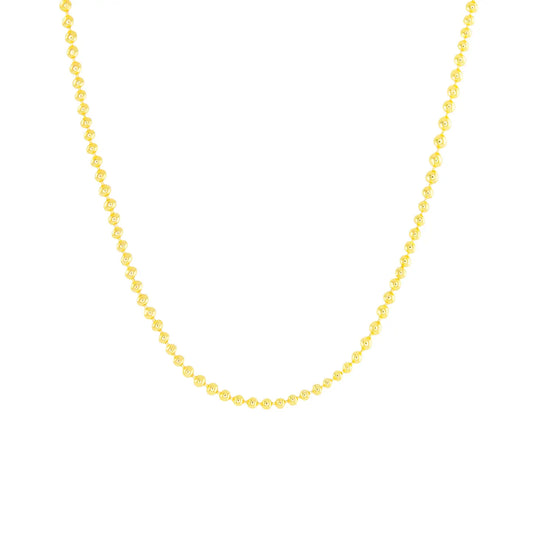 Add A Charm Beaded Necklace | Gold