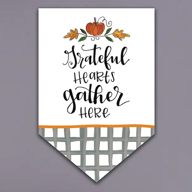 Grateful Hearts Garden Flag