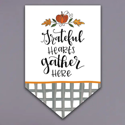 Grateful Hearts Garden Flag