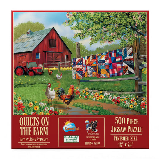 Quilts on the Farm Puzzle