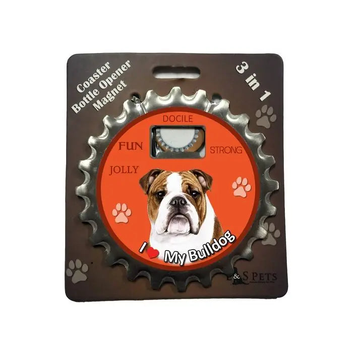 American Bulldog | 3 in 1 Magnetic Coaster