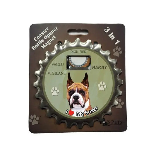 Boxer Cropped | 3 in 1 Magnetic Coaster