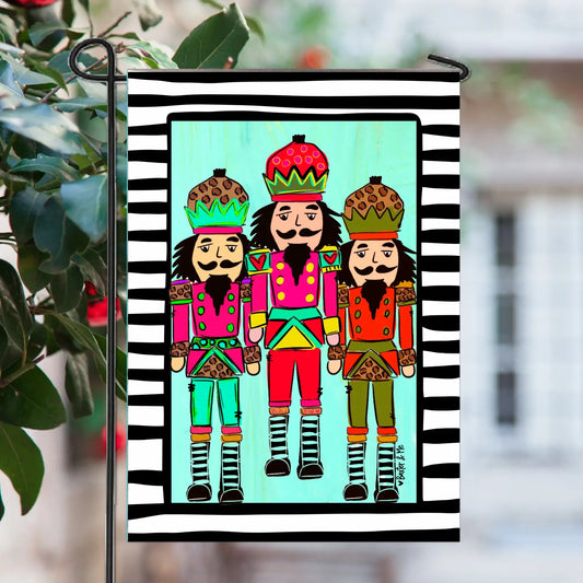Nutcracker Garden Flag