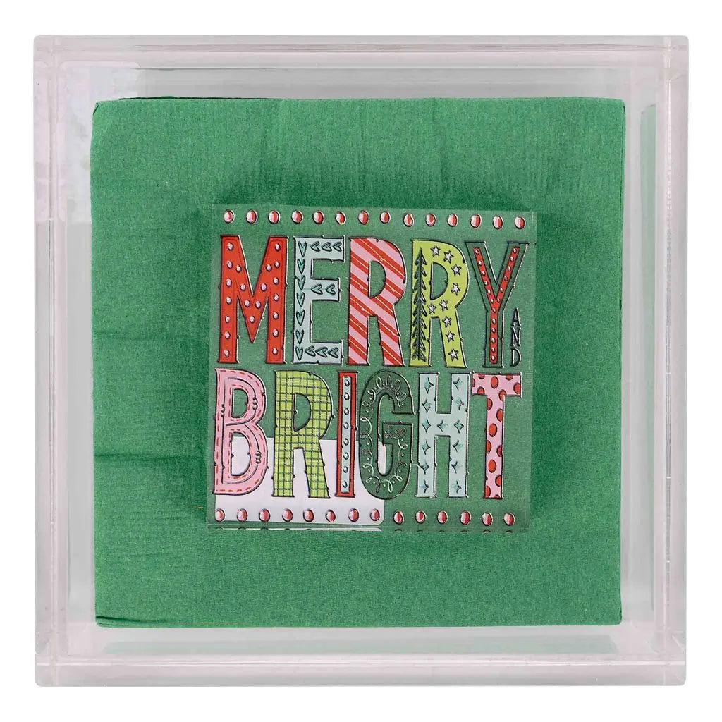 Merry & Bright Napkin Weight