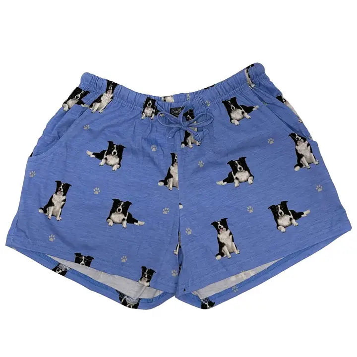 Pajama Shorts | Border Collie