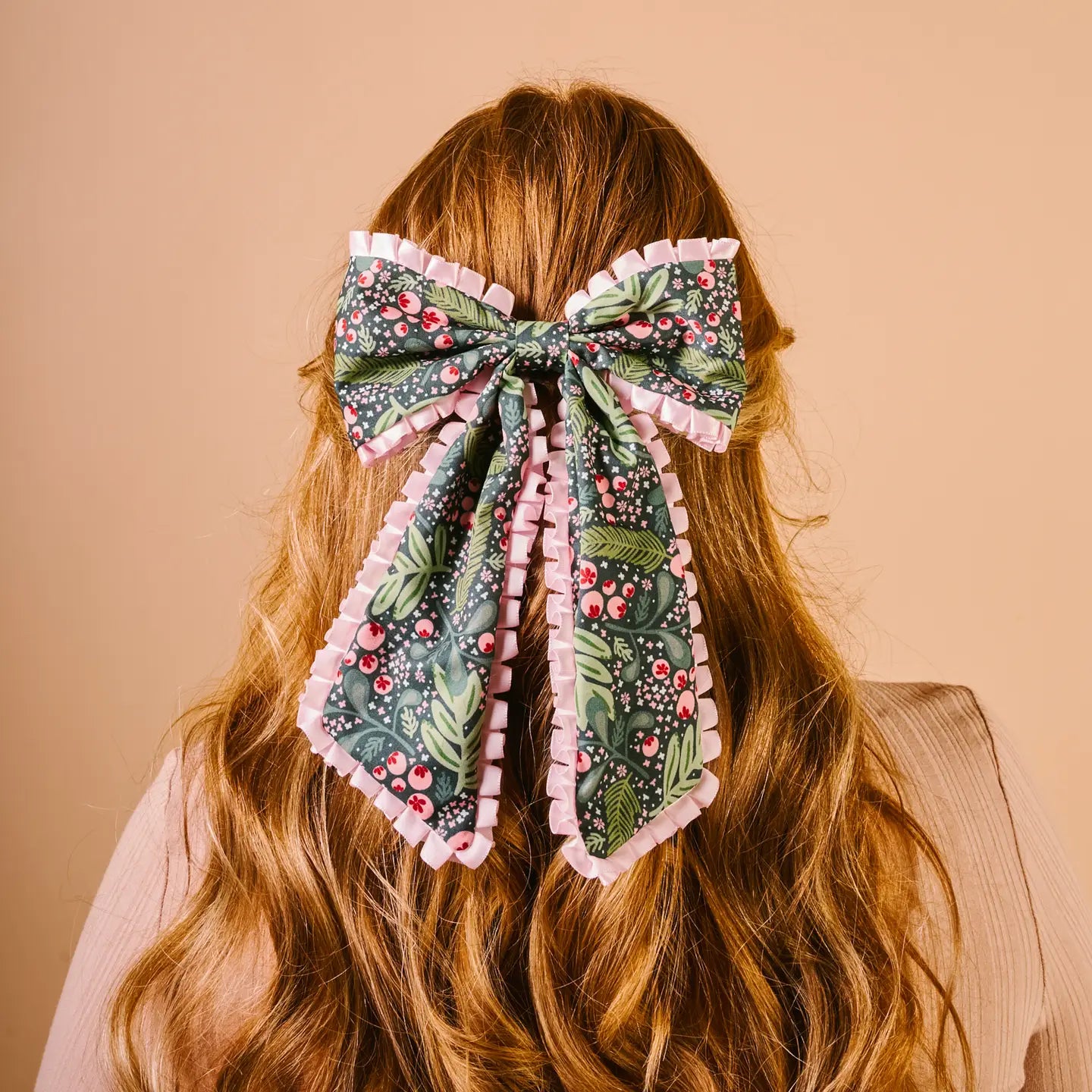 Jolly Sprig Hair Bow