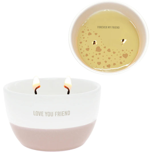 Love You Friend Wax Reveal Candle