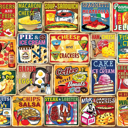 Classic Food Combos Puzzle