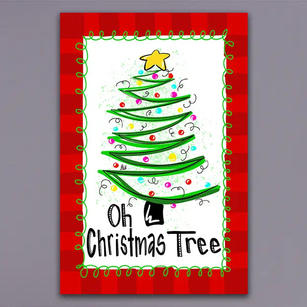 Oh Christmas Tree Garden Flag
