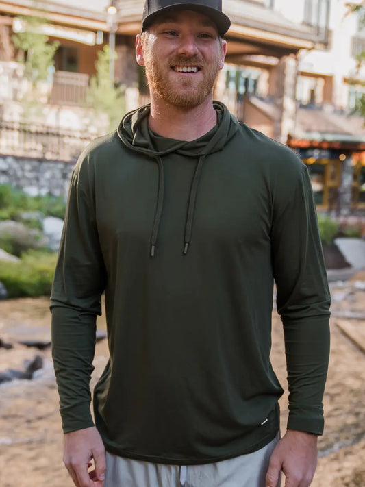 Performance Hoodie | Mallard Green