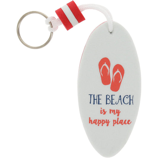 Beach Floating Key Chain