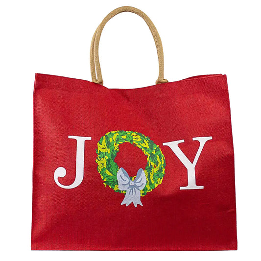 Joy Wreath Tote