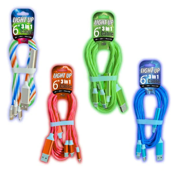 LIGHT UP CABLE 6FT