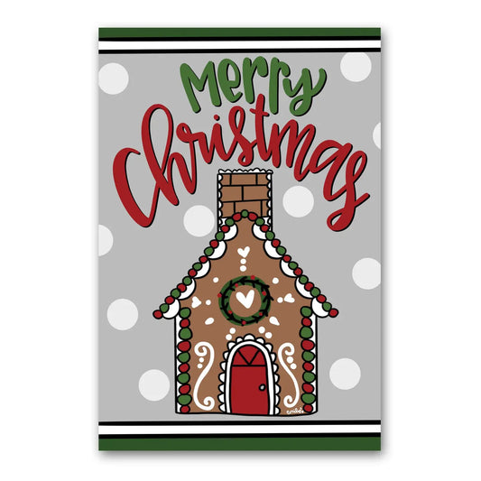 Gingerbread Garden Flag