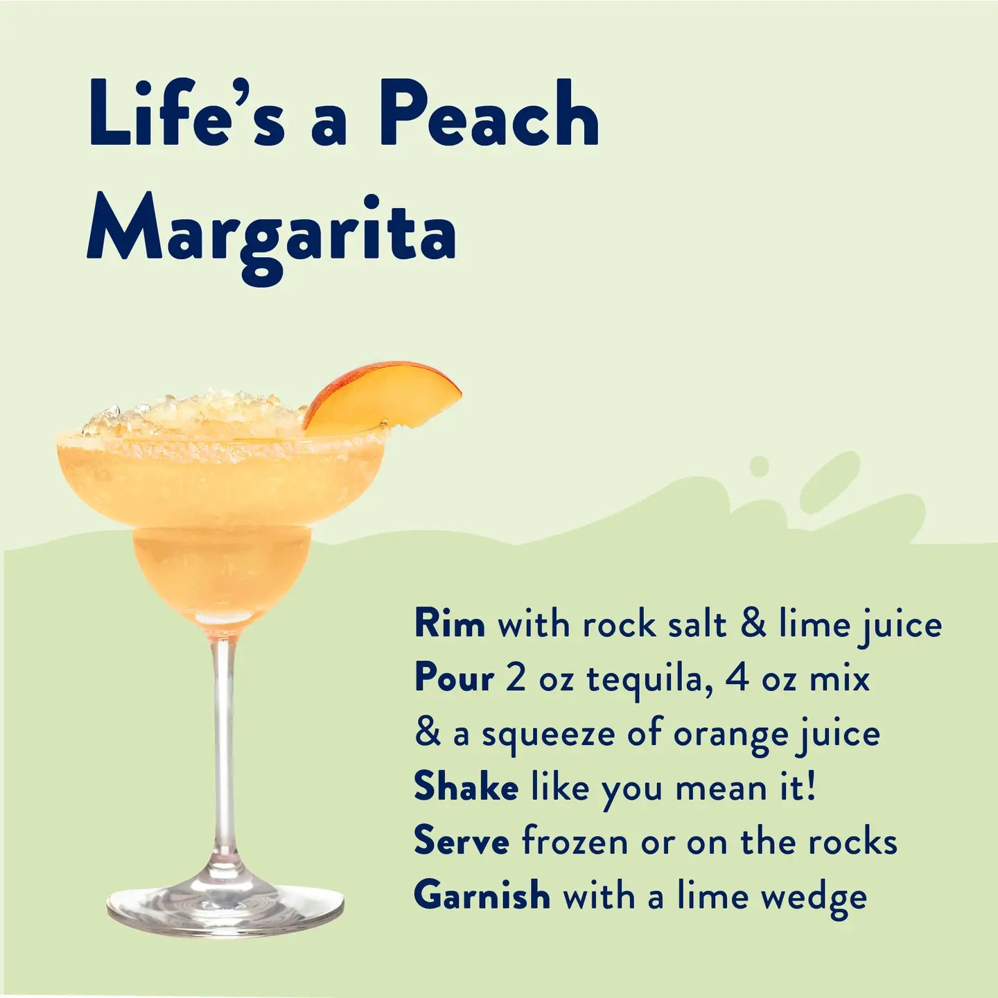 Peach Margarita Mixer