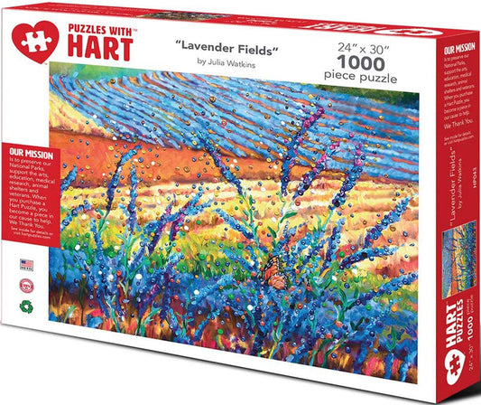 Lavender Fields Puzzle