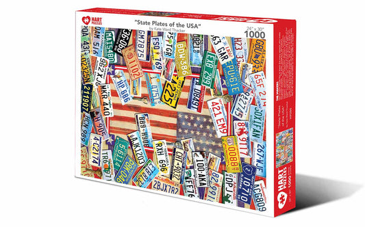 State Plates of the USA Puzzle