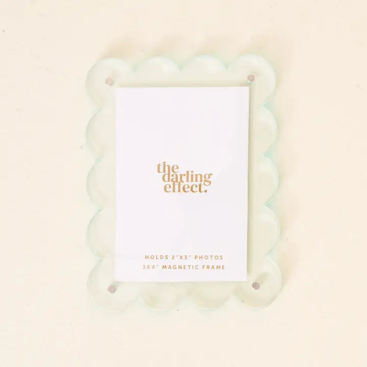 Pale Blue Mini Magnet Frame