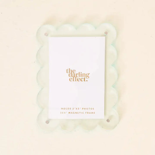 Pale Blue Mini Magnet Frame