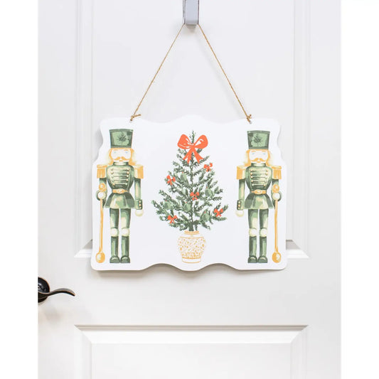 Watercolor Nutcracker Door Hanger