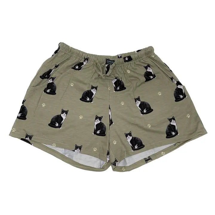 Pajama Shorts | Cat