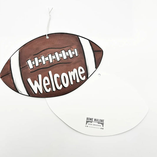 Football Welcome Decornament