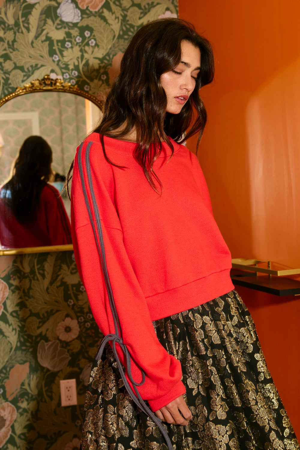 Game Day Crop Sweatshirt