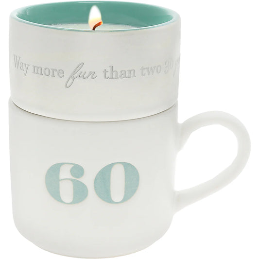 60 Stacking Mug & Candle Set