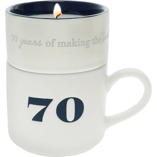 70 Stacking Mug & Candle Set