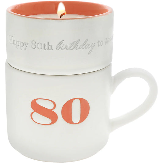 80 Stacking Mug & Candle Set