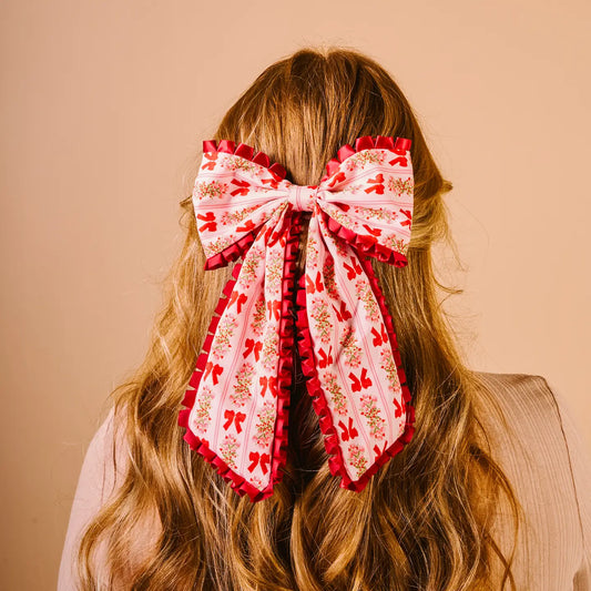 Oh So Merry Hair Bow