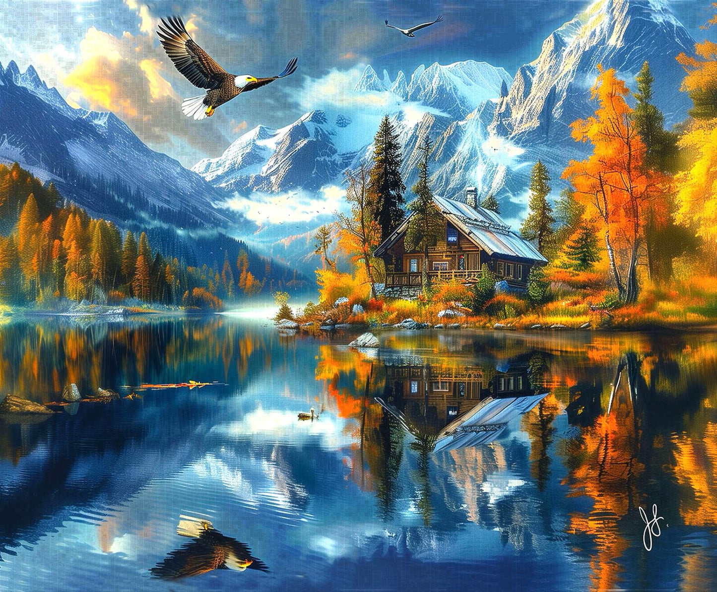 Peace on the Lake Puzzle