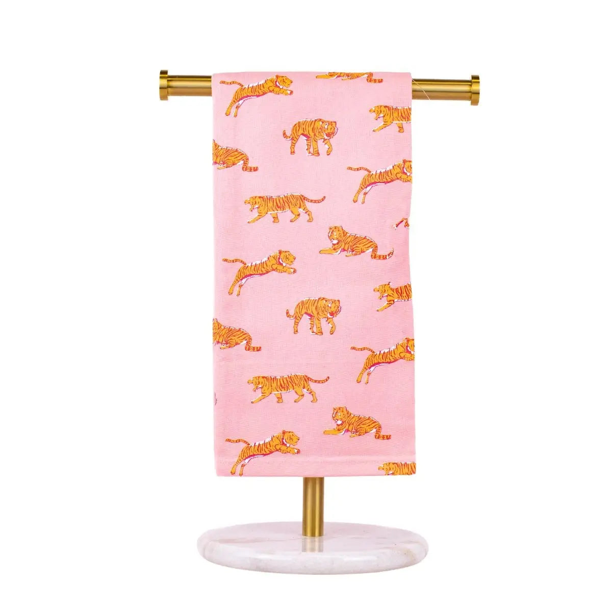 Tiger Walk Hand Towel