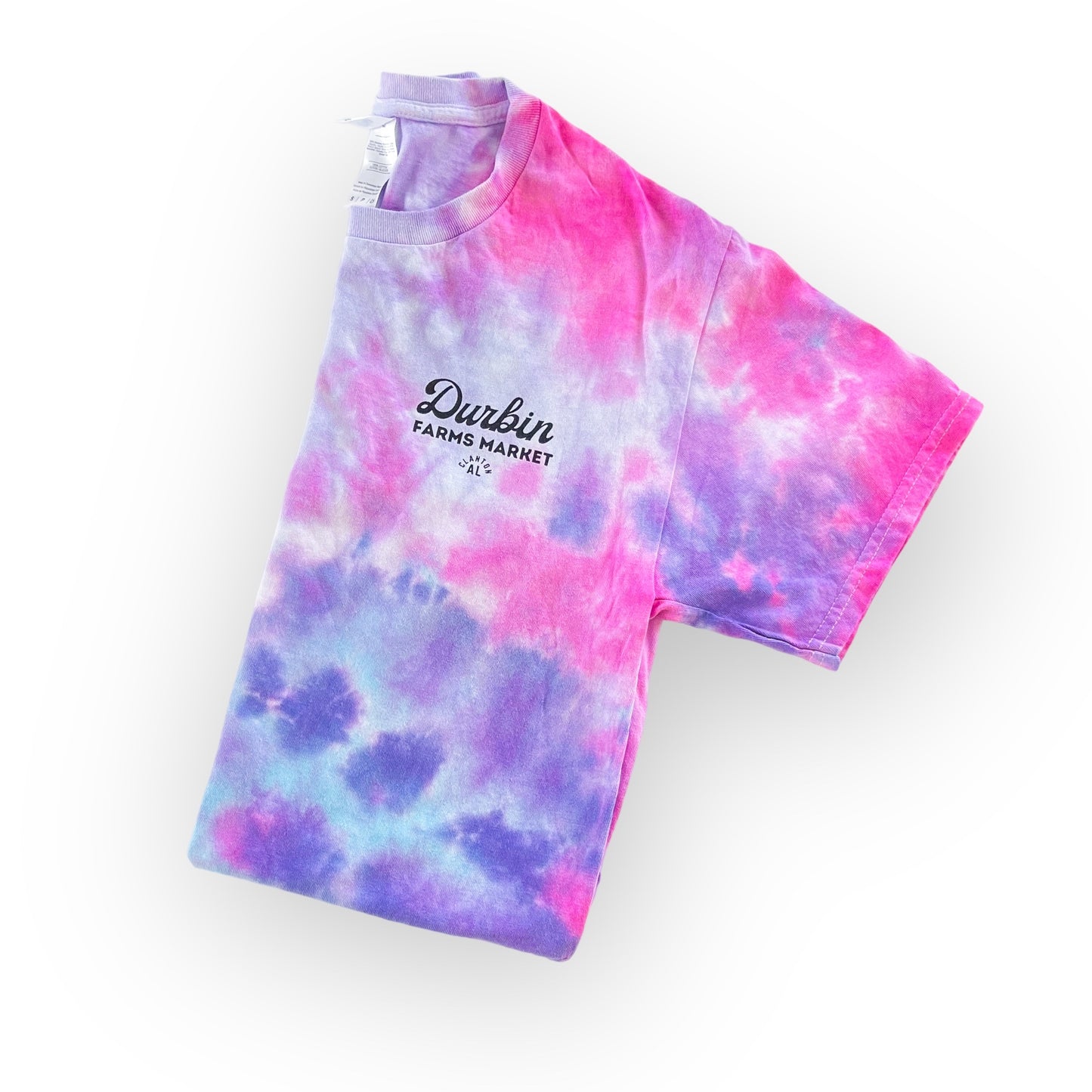 Durbin’s Ice Cream Tee | Cotton Candy Tie Dye