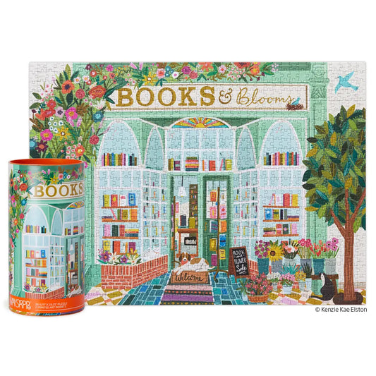 Books and Blooms Puzzle
