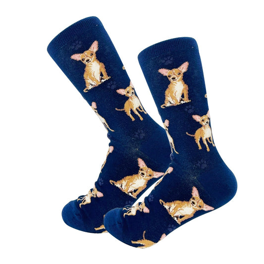 Tan Chihuahua Socks