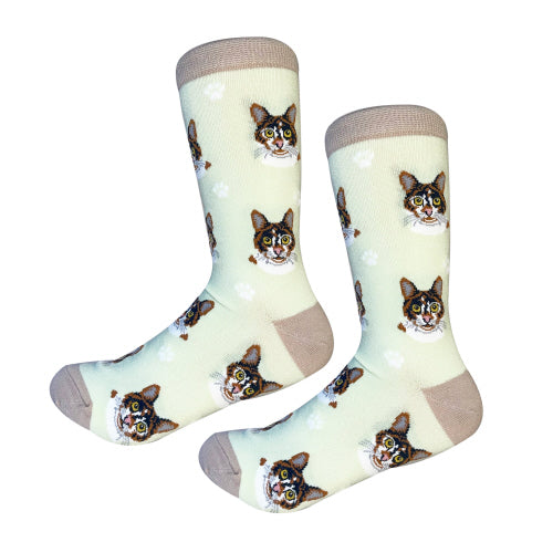 Calico Cat Socks