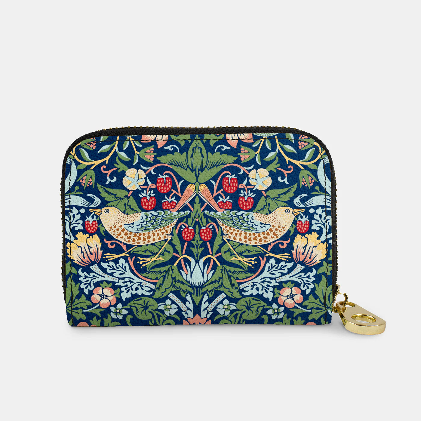 Morris Strawberry Thief Zipper Wallet