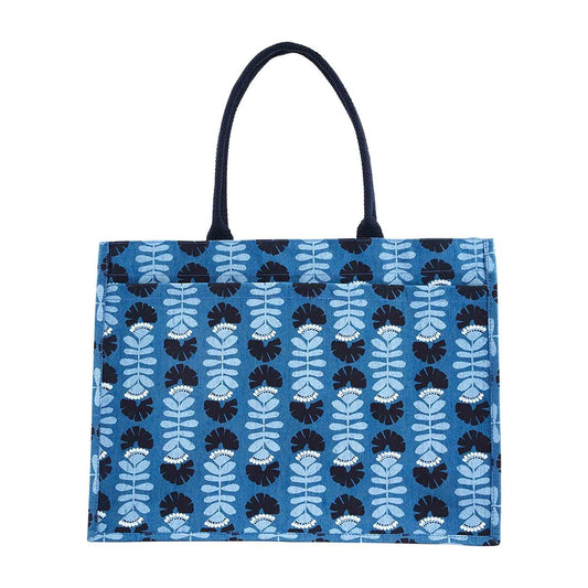 Blue Juco Tote