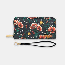 Load image into Gallery viewer, Frida Poppies Wristlet
